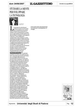 Il Gazzettino di Padova