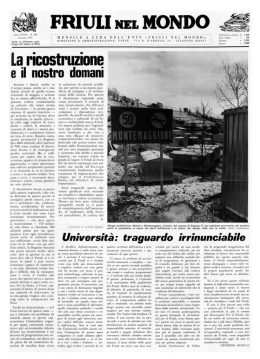 Friuli nel Mondo n. 269 gennaio 1977
