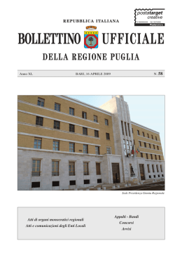 ufficiale bollettino