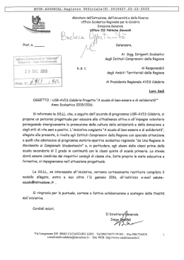 Ufficio Scolastico Regionale per la Calabria