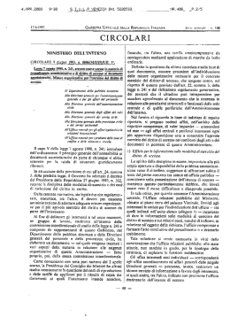 Circolare del 15 aprile 1993
