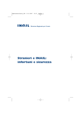 Stranieri e INAIL: infortuni e sicurezza