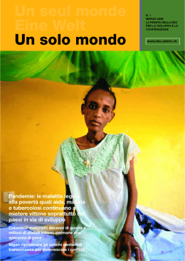 Un seul monde Eine Welt