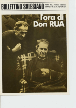 ORGANO DELLA FAMIGLIA SALESIANA HOttETTINO SALISIANO