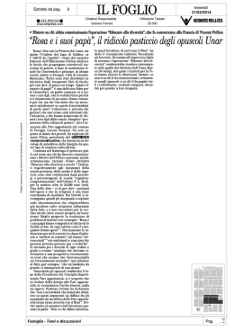 IL FOGLIO