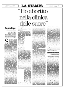 La Stampa 15/03/2008