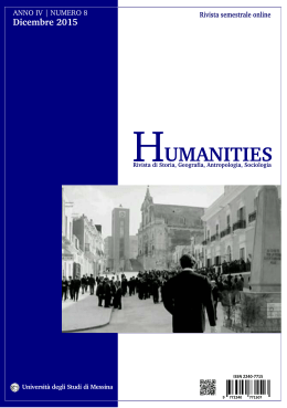Dicembre 2015 - Humanities - Università degli Studi di Messina