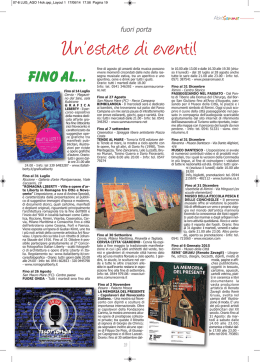 Summer 2014, `Mostre Liberty a cura di Andrea Speziali`, Abir&ograve;