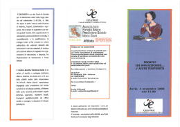 Il CE.S.VO.P è uno dei Centri di Servizio per il Volontariato voluti