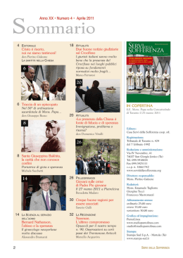 ornrnario - Servi Della Sofferenza