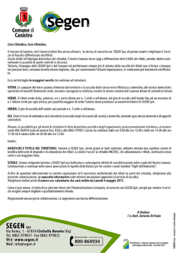 lettera ai cittadini