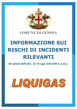 Liquigas - Comune di Genova.