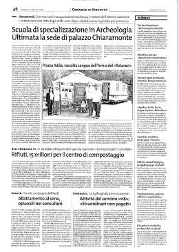 "AgribuSicilia Tour" tappa al parco >
