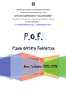 P.O.F. 2015-2016 - Sito web:www.ic