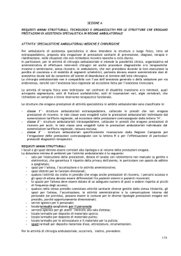 Sezione A - Regione Campania