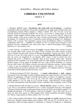 Scarica l`elenco di circa 100 libri oltre a disegni