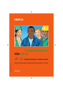 Opuscolo in Polacco - Consulenza Sicurezza Veneto