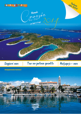 Scarica il Manuale Croazia Mare 2014 in pdf