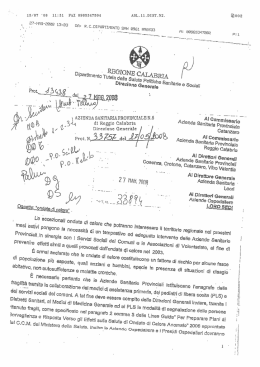 &ldquo;Ondate di calore&rdquo; (Prot. 13438 del 27 maggio 2008)