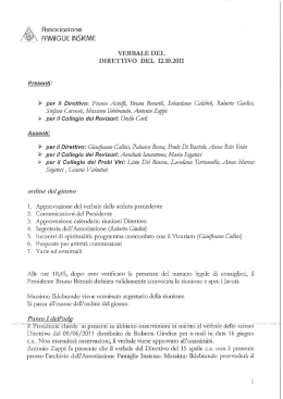 ramoue INSIEME - Associazione Famiglie Insieme