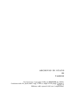 Varese - Centro MAAS