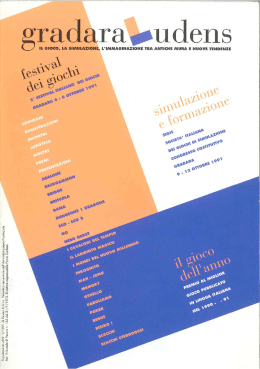 Page 1 radar a&szlig;udens ( IL GIOCO, LA SIMULAZIONE, L