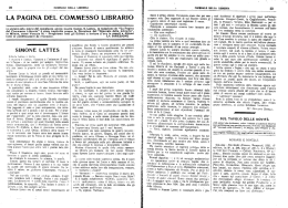 Page 1 22 . GtoRNALE oELLA LIBRERIA
