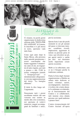 settembre 2011 - Comune di Limena
