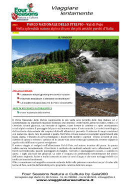 Scheda Viaggio - Four Seasons, Natura e cultura