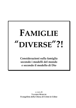 Famiglie diverse? - Home Page