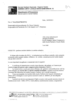 NOTA ULSS 13 - G.Matteotti