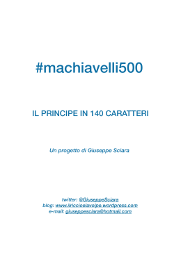 machiavelli500 - WordPress.com