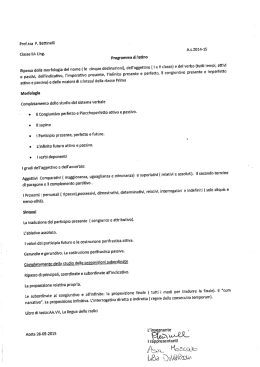 2A LINGUISTICO - Liceo Scientifico