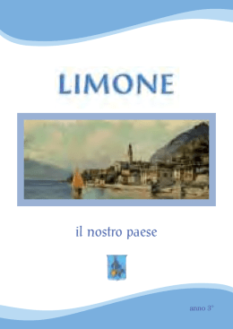 Anno 2007 n. 3 - Limone sul Garda