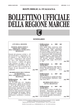 sommario - Regione Marche-Home page Regione Marche