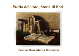 Storia del libro