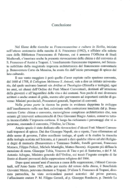 CONCLUSIONE Abbreviazioni e sigle Fonti edite e