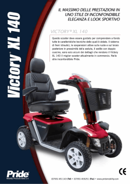 Scheda tecnica_elettronica Victory xl 140