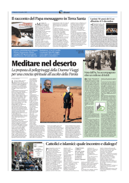 Meditare nel deserto - Edizioni Terra Santa