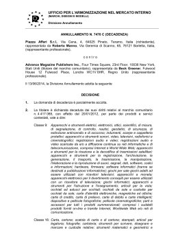 Decisione UAMI