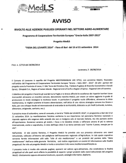 AVVISO - Provincia di Lecce