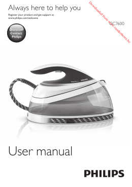 User manual - Vanden Borre