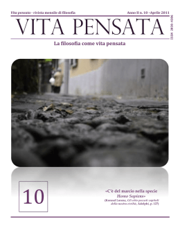 Scarica il file PDF della Rivista &ndash; numero 10, Aprile