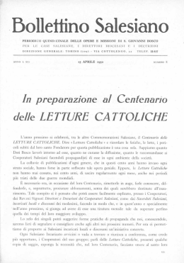 Bollettino Salesiano