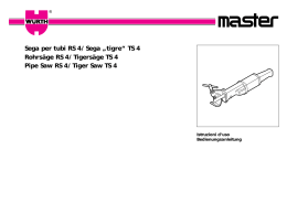 0702 68 Sega per tubi RS 4 / Sega "tigre" TS 4