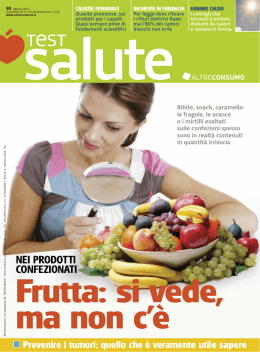nei prodotti confezionati