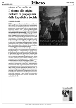Mostra a Palazzo Ducale