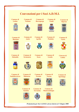 Opuscolo LATINA convenzioni A.D.M.I. GIUGNO per sito