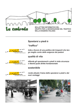 La Contrada 2/2003 - Mobilità pedonale Svizzera