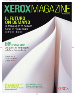 Xerox Magazine Corporate Edition Marzo 2006 (IT)